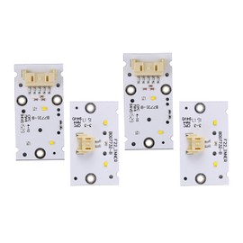 4PCS Yellow DRL Angel Eyes Headlight LED Boards Fit for F87 220i 230i M240i 228i M235i M2 F22 F23 2014-2017 Left & Right Daytime Running Light Module LED Boards Replaces 63117388923 63117388924