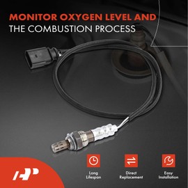 A-Premium O2 Oxygen Sensor Compatible with Volkswagen Atlas 2018-2021, Atlas Cross Sport 2020-2021, V6 3.6L, Downstream Left, Replace# 04C906262, 03C906262AT