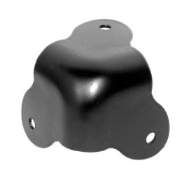 Penn/Elcom 8- 3 Leg Metal Corners, Black, Case, Speaker Cabinet, Amp