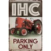Weatherproof Tractor Parking Sign - Parking Only Suitable for IHC