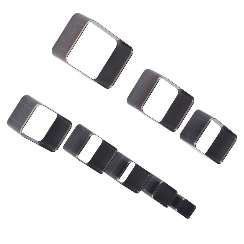 8pcs Leather Punch Cutter Mold High Carbon Steel Hollow Punch