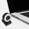Operitacx Webcam with Ring Light, High Resolution USB Camera with