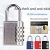 Combination Padlock Suitcase Lock Luggage Lock Combination Padlock 4 Digit