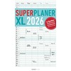 Superplaner XL 2026 6 Spalten - Familien-Timer 26x45 cm -