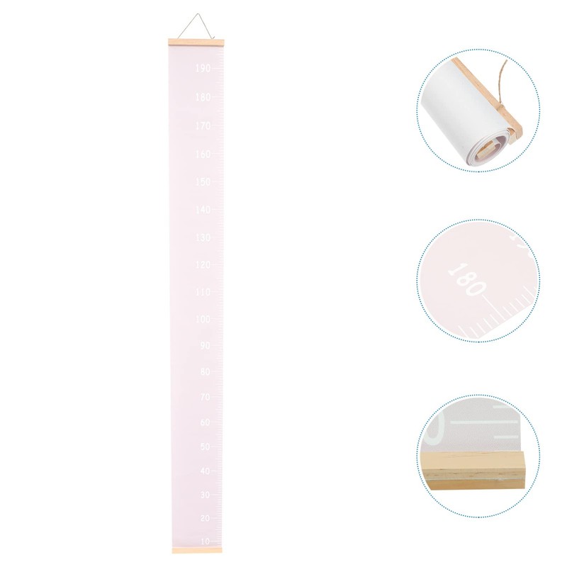 Kisangel Kids Growth Height Chart Canvas Wall Height Ruler Measurement
