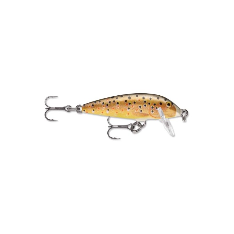 Rapala Esca con Ami Due N. 10, 0.9-1.8m di Profondità