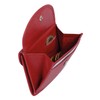 Small wallet LEAS, Genuine Leather, red - ''LEAS Mini-Edition''