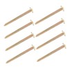 Outanaya 8pcs Stainless Steel Surveying Pegs Boundary Markers Measurement Stakes
