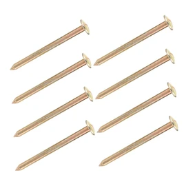 Outanaya 8pcs Stainless Steel Surveying Pegs Boundary Markers Measurement Stakes for Property Surveys Durable Outdoor Marking Tools for Professional Home Use