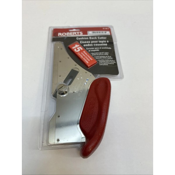 Roberts Cushion Back Carpet Cutter With 15 Heavy Duty Slotted