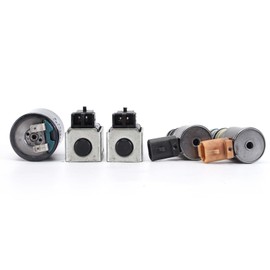 5PCS 4L60E Transmission Solenoid Kit EPC TCC 4L65E Master Solenoid Valve Kit Compatible with GM Products 1996-2002