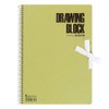 Maruman S287 Sketch Book, Thumb Hole Size, Olive Series