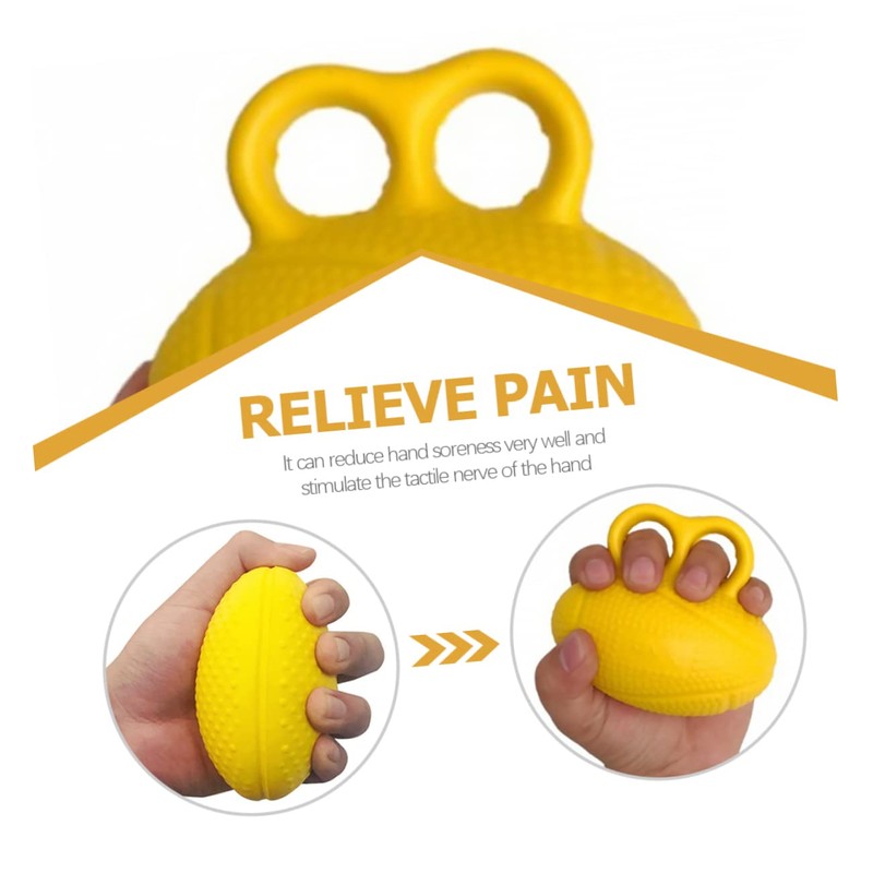 Totority Finger Exercise Ball Rehabilitation Strengthener for Hand Therapy Squeeze