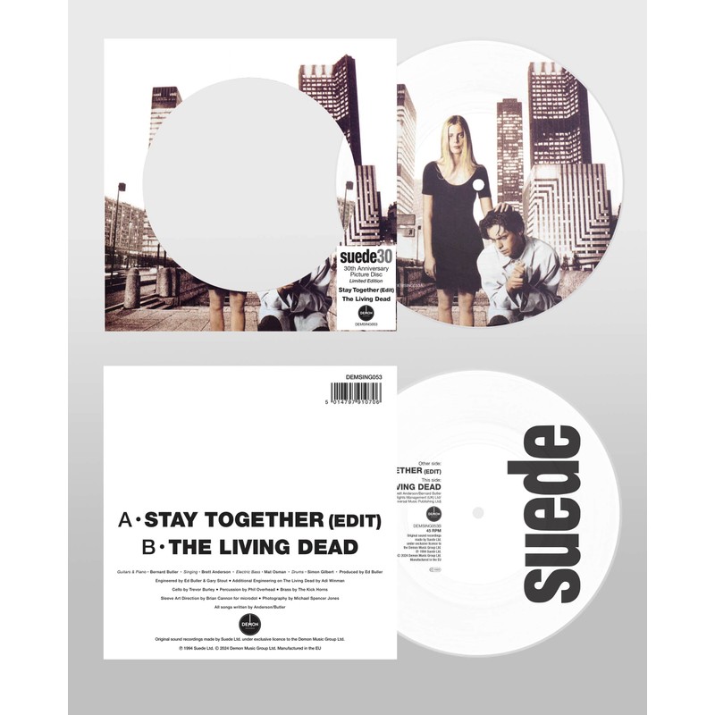 Suede: 'Stay Together' (Picture Disc)