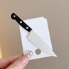 Comimark 6 pcs Trendy Gothic Punk Knife Hair Clips, Hairpins,