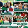 Set 6 Piezas Hincha Mexicano, Kit Para Futbol Y Celebracione