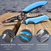 LMAB Snap Ring Pliers Fishing Snap Ring Pliers with Cord