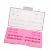 20PCS Teeth Brackets 0.022in 345 Hooks Highly Polished Professional Tooth