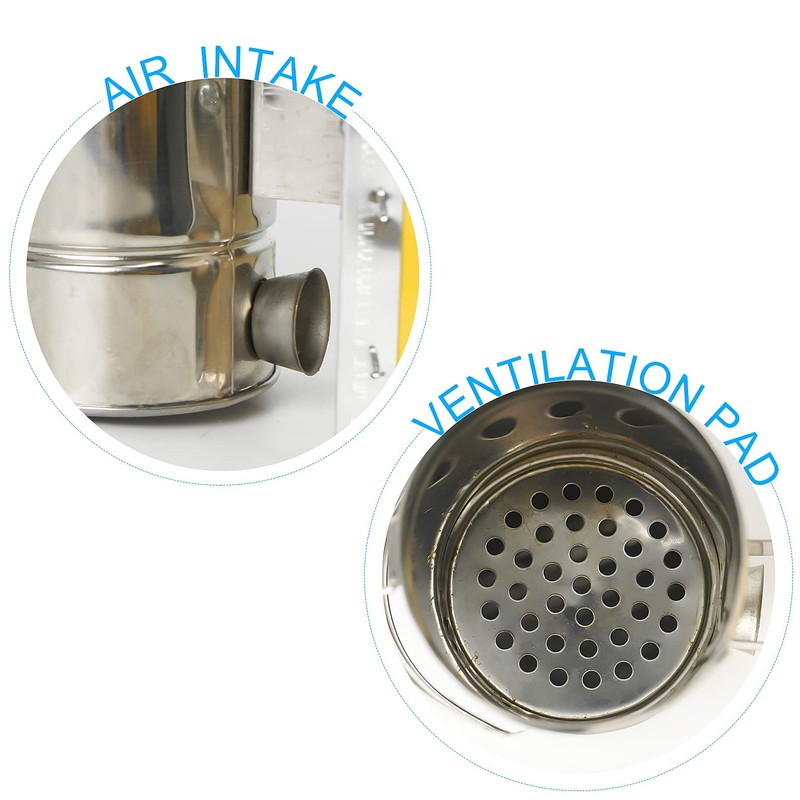 Luwint Mini Bee Hive Smoker for Kids, 7 Inch X-Small