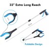 Unbranded Grabber Reacher Tool 32 Inch Foldable Pick Up Stick