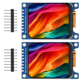 XIITIA 2pcs 1.69" HD IPS TFT LCD Display Module 240x280 RGB LCD Screen 3.3V ST7789 Drive SPI Interface 8pin Full Color for Arduino DIY