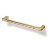 TUNNY 10 Pack Classic Solid Cabinet Handles-5"/128mm Screw Spacing Champagne