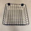 Vesici 4 PACK! Assorted Heavy Duty Slatwall Baskets, Black Vinyl