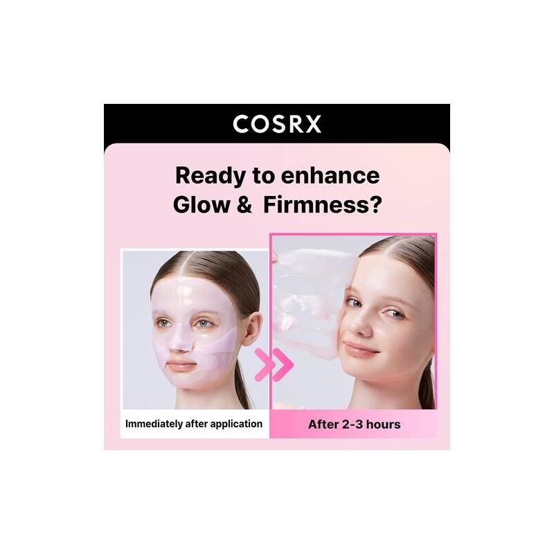 COSRX [COSRX]The Peptide Collagen Lifting Glow Hydrogel Mask (3ea)