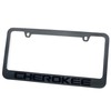 Eurosport Daytona Jeep Grand Cherokee Marco de matrícula (Negro con