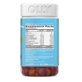 OLLY Kids Multivitamin + Probiotic 160 Gummies (2pack) Gummy, Digestive and Immune Support, Vitamins A, D, C, E, B, Zinc, Kids Chewable Supplement, Berry, 160CT (2 Pack) (320)