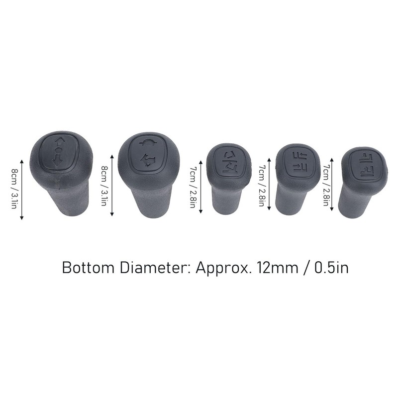 Aramox Forklift Leverage Lever Knob, Replaceable Handle Shift, for Forklift