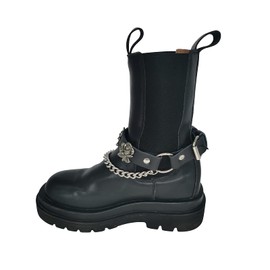 GARGOYLE BELLS Adjustable Fashion Boot Chains, Biker Boots Decoration Chains, Comes in a set of 2