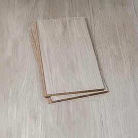 12” Cut Sample Engineered Hardwood Plank Flooring | DIY Click or Glue Installation, Real Wood Veneer, Kid and Pet-Friendly | Lyon Silvan 6"