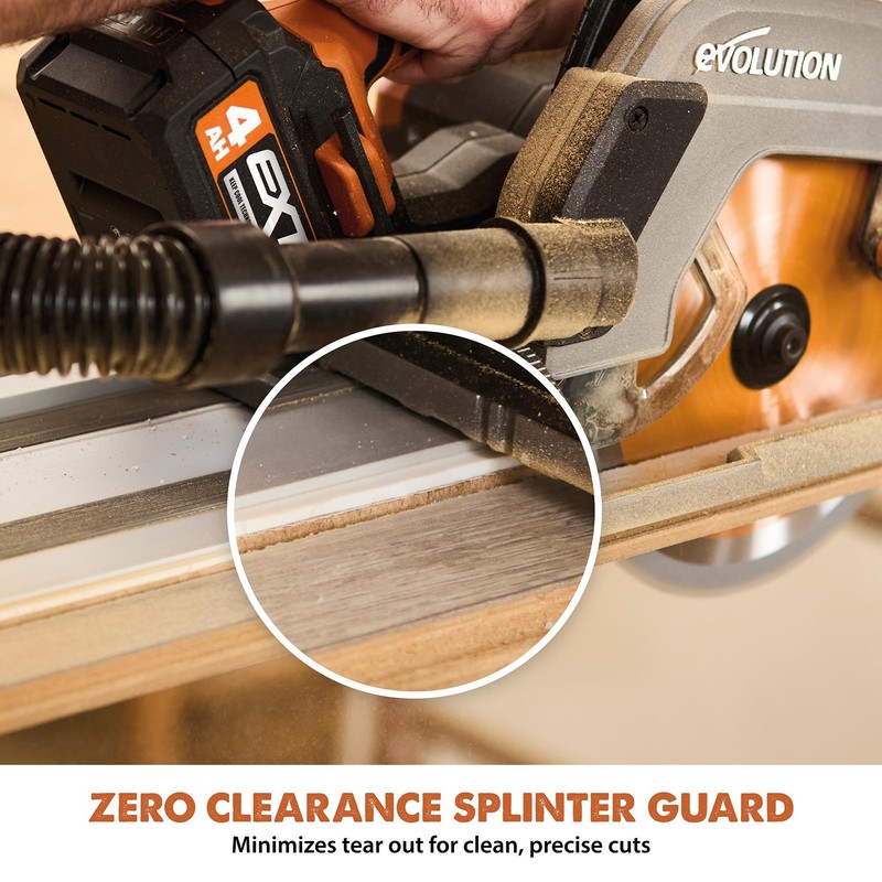 Evolution ST1400-G2 55" Circular Saw Guide Rail/Track | Universal Fit: