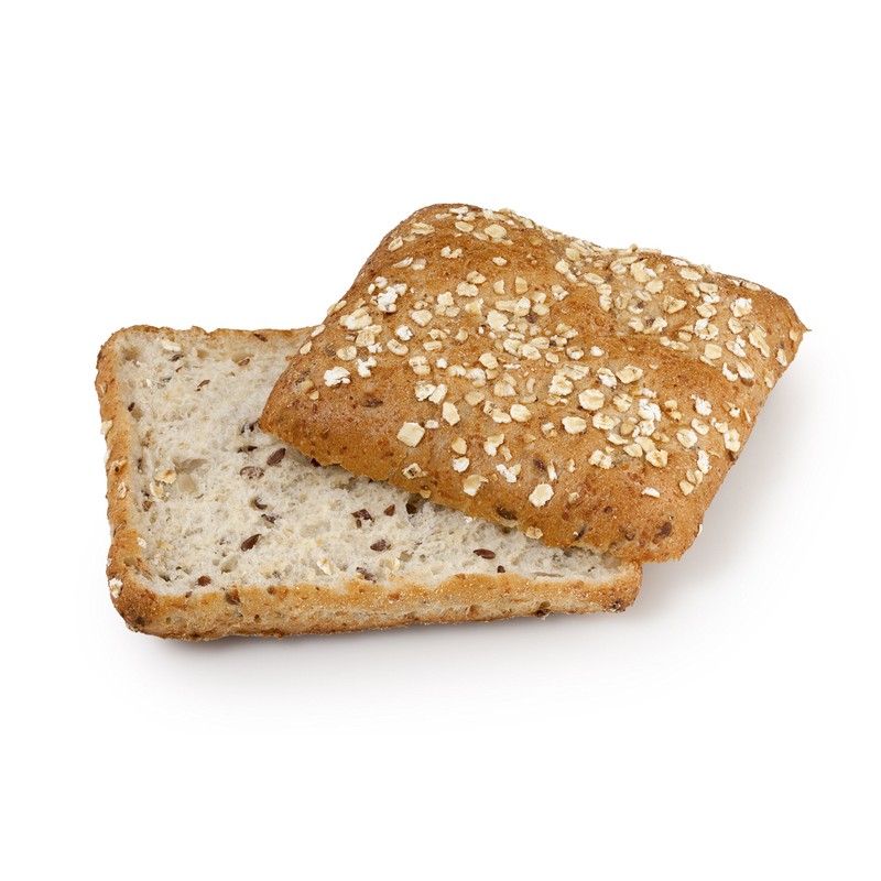 Oat Bun Sandwich 4 x 55g (1.94oz)High in fiber ,