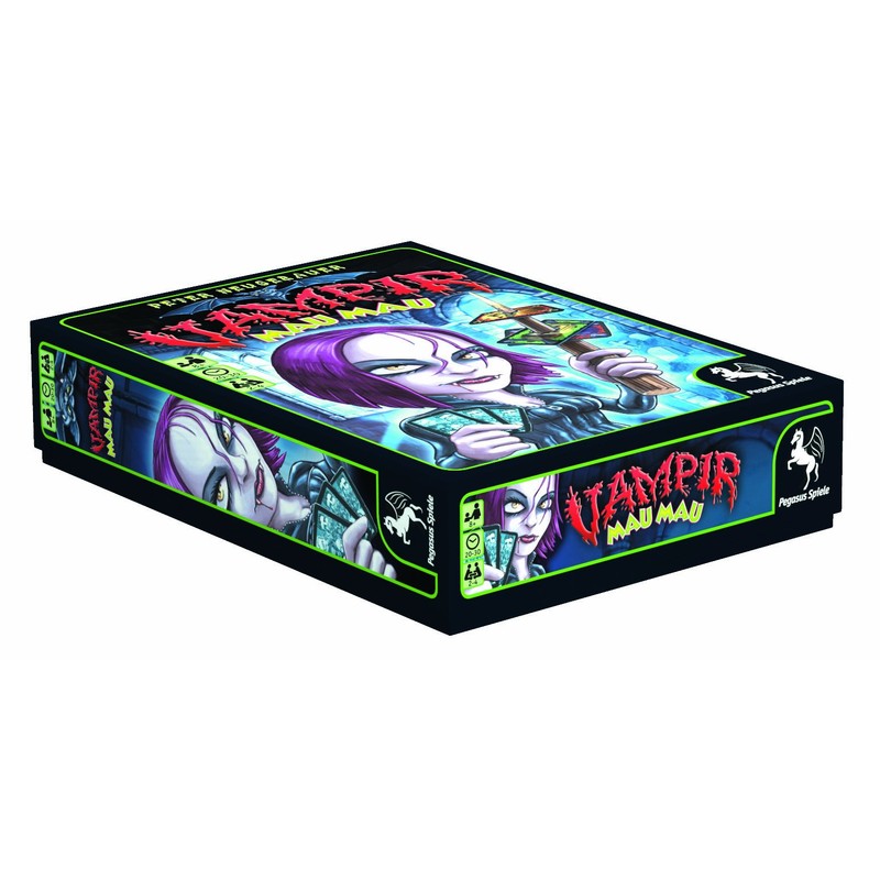 Pegasus Spiele 18120G – Vampire Mau Mau, Card Game