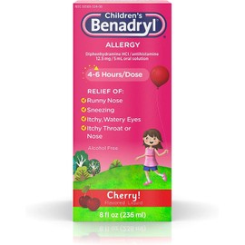 Benadryl Childrens allegry Liquid 2X 8 oz