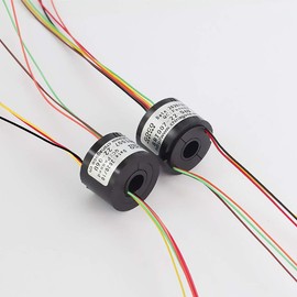GCSLIPRING slipring hole conductive slip ring through hole 7mm6wire2A slip ring brush collector ring