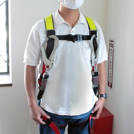 Bigman Reflective Belt for Full Harness with Velcro Attachment (9.4 inches (24 cm), Yellow, Pack of 2