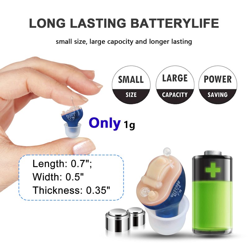 BLJ Hearing Aid for Seniors and Adults with Noise Reduction