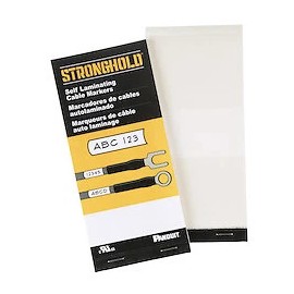 PANDUIT PSCB-3Y StrongHold Write-On Cable Marker Book 3 in x 1 in