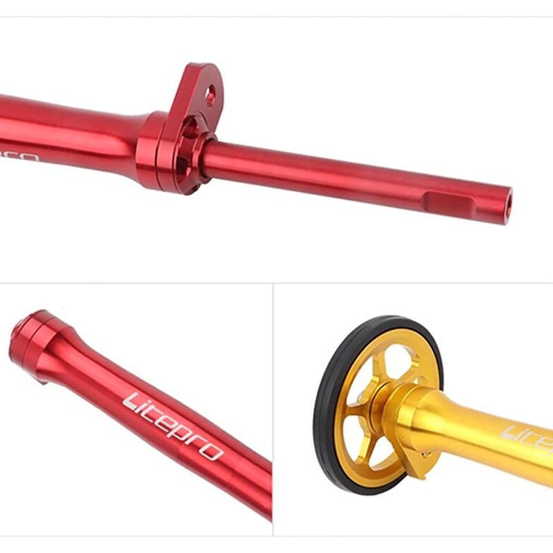 Litepro Easy Wheel Extension Rod Telescopic Bar Bike Aluminum Alloy