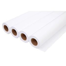 Staples Wide Format Cad Bond Paper 24-Inch X 150-Ft 4/Carton
