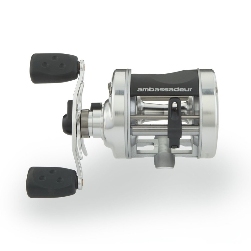 Abu Garcia 5500 Ambassadeur S Round Reel, Right, 230/14-Pound