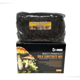 Premium Bulk Mushroom Substrate Mix 5 Lbs For Dung & Grain Loving Mushrooms Fully Pasteurized for Maximum Yield