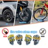 Bashineng Skull Tires Valve Stem Caps Kit Decoration Cute Cool