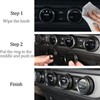 LLKUANG for Toyota Tacoma Air Conditioner Switch CD Button Knob