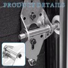 Eagles 6 Packs Garage Door Hinges with Galvanized Finish Heavy