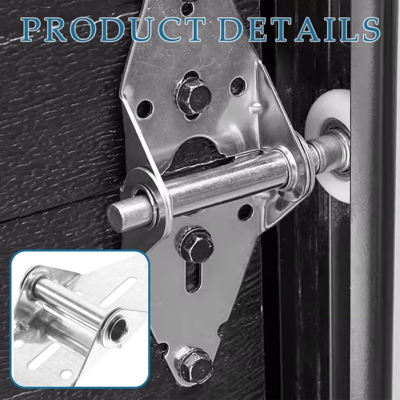 Eagles 6 Packs Garage Door Hinges with Galvanized Finish Heavy