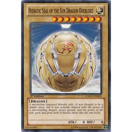 YU-GI-OH! - Hieratic Seal of the Sun Dragon Overlord (GAOV-EN002) - Galactic Overlord - Unlimited Edition - Common